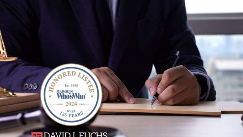 Marquis Who’s Who Honors David I. Fuchs